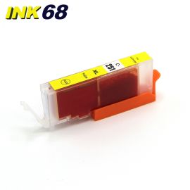 Compatible Canon CLI-251XL (6516B001) Yellow High-Yield Ink Cartridge Twin Pack