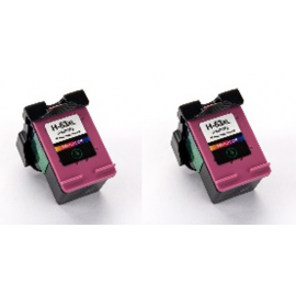 HP 63XL Color Remanufactured Color Ink Cartridge Twin Pack