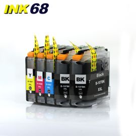 Compatible Brother LC107 & LC105 Ink Cartridge Super High-Yield 5-Piece Combo Pack