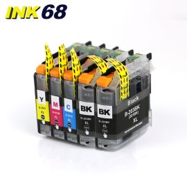 Compatible Brother LC203 Ink Cartridge High-Yield 5-Pack (Replaces LC201)