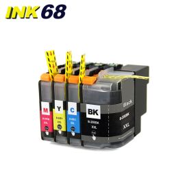 Compatible Brother LC20E Ink Cartridge Extra High-Yield 4-Piece Combo Pack