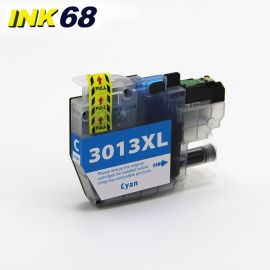 Compatible Brother LC3013C (Replaces LC3011C) Cyan High-Yield Ink Cartridge