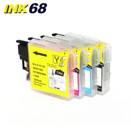 Compatible Brother LC61 Ink Cartridge 5-Piece Combo Pack