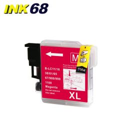 Compatible Brother LC61M Magenta Ink Cartridge Twin Pack