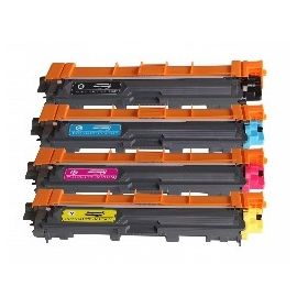 Compatible Brother TN221 & TN225 Toner Cartridge High-Yield 4-Piece Combo Pack