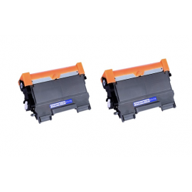  Brother TN450 Compatible  High Yield Black Laser Toner Cartridge Twin Pack